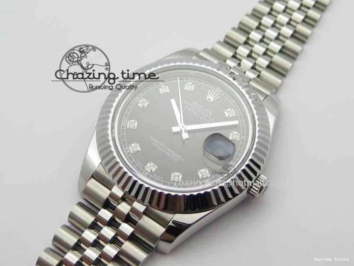 0501 DateJust II 41mm BP Maker Best Edition Black Diamonds Dial On New Version Jubilee Bracelet A Popular 3618